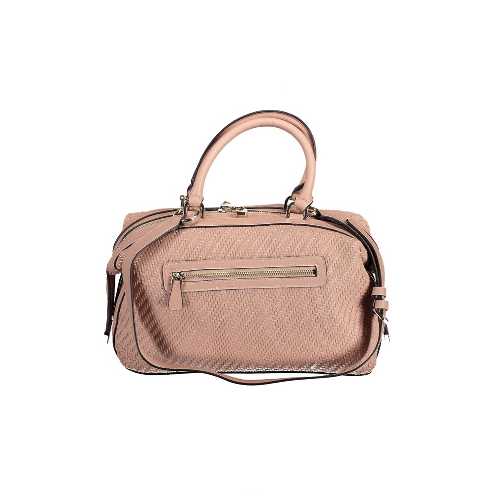 Guess Jeans Rosa Polyethylen Frauen Handtasche