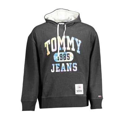 Tommy Hilfiger Schwarzer Baumwoll-Hoodie für Männer
