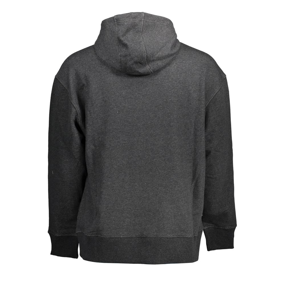 Tommy Hilfiger Schwarzer Baumwoll-Hoodie für Männer