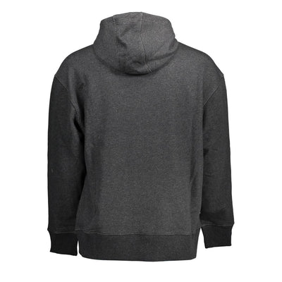 Tommy Hilfiger Schwarzer Baumwoll-Hoodie für Männer