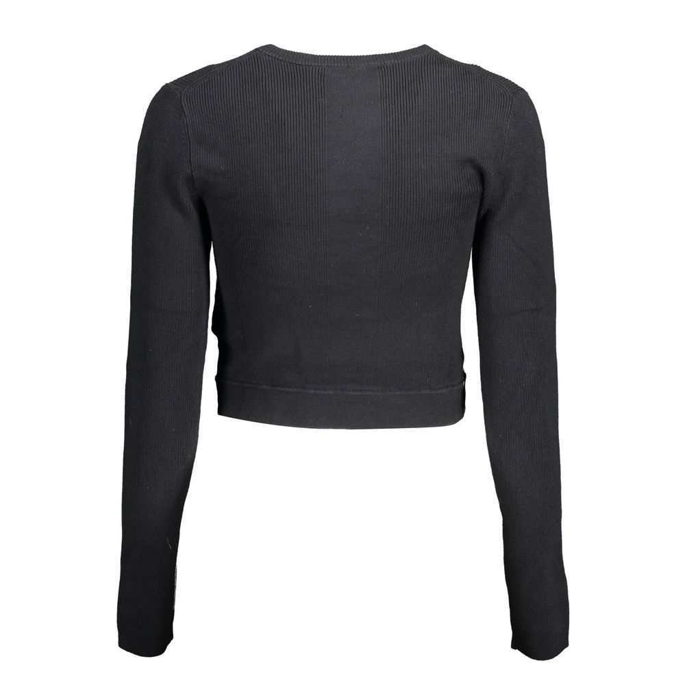 Calvin Klein Schwarzer Lyocell-Pullover für Frauen