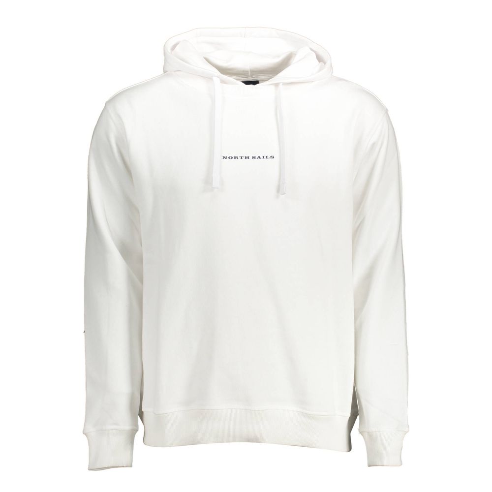 North Sails Weißer Baumwollpullover für Männer