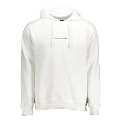 North Sails Weißer Baumwollpullover für Männer
