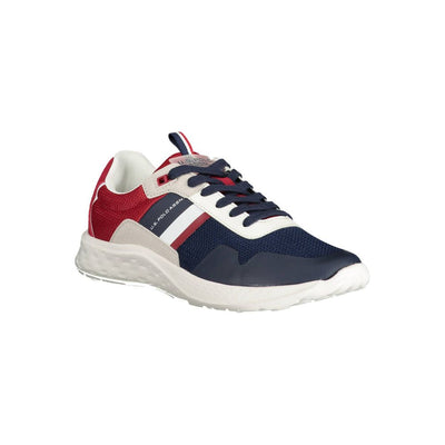U.S. POLO ASSN. Blauer Polyester Herren Sneaker