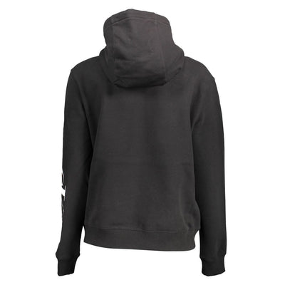 Calvin Klein Schwarzes Baumwoll-Sweatshirt für Frauen