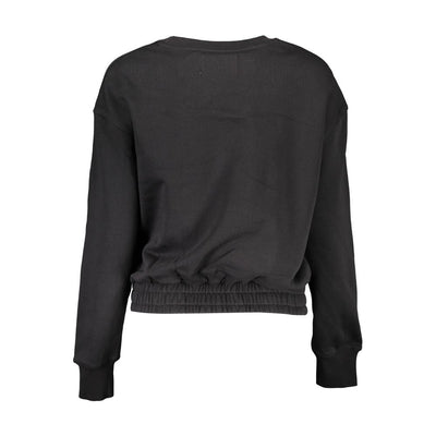Calvin Klein Schwarzer Baumwollpullover für Frauen