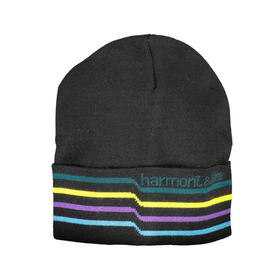 Harmont & Blaine Schwarze Wollmütze für Männer