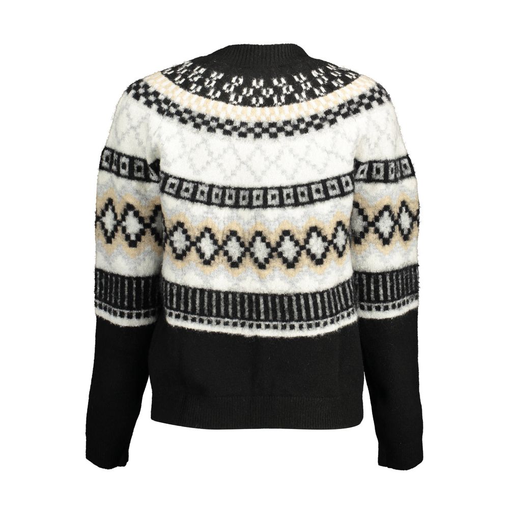 Desigual Schwarzer Polyester Damen Pullover