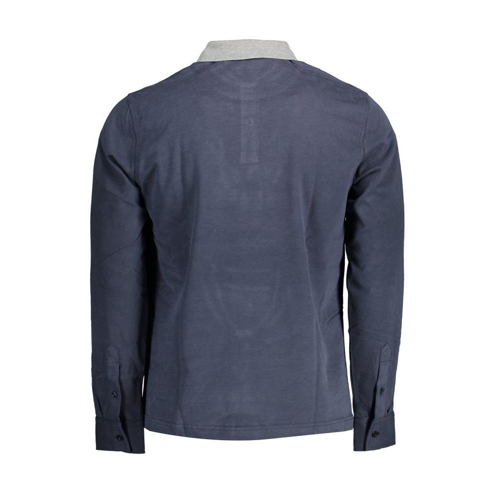 Harmont & Blaine Blaues Baumwoll-Poloshirt für Männer