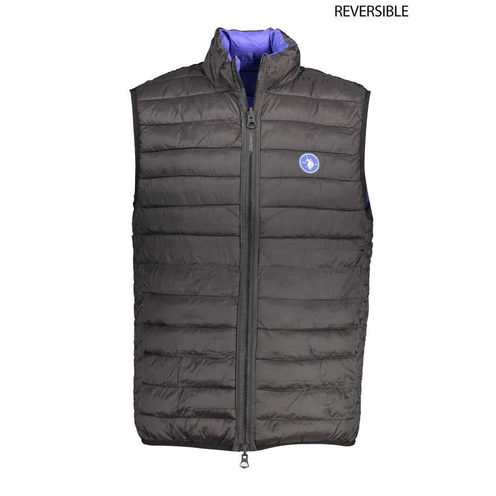 U.S. POLO ASSN. Blaue Nylon Herren Jacke