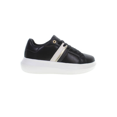 U.S. POLO ASSN. Schwarzer Polyester Damen Sneaker
