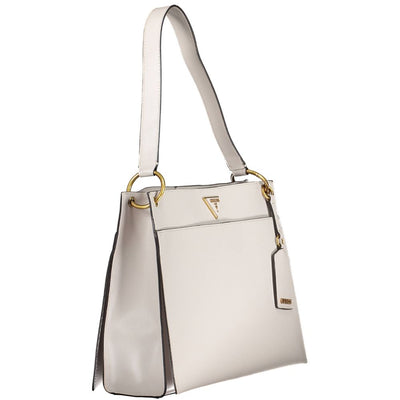 Guess Jeans Graue Polyethylen Frauen Handtasche