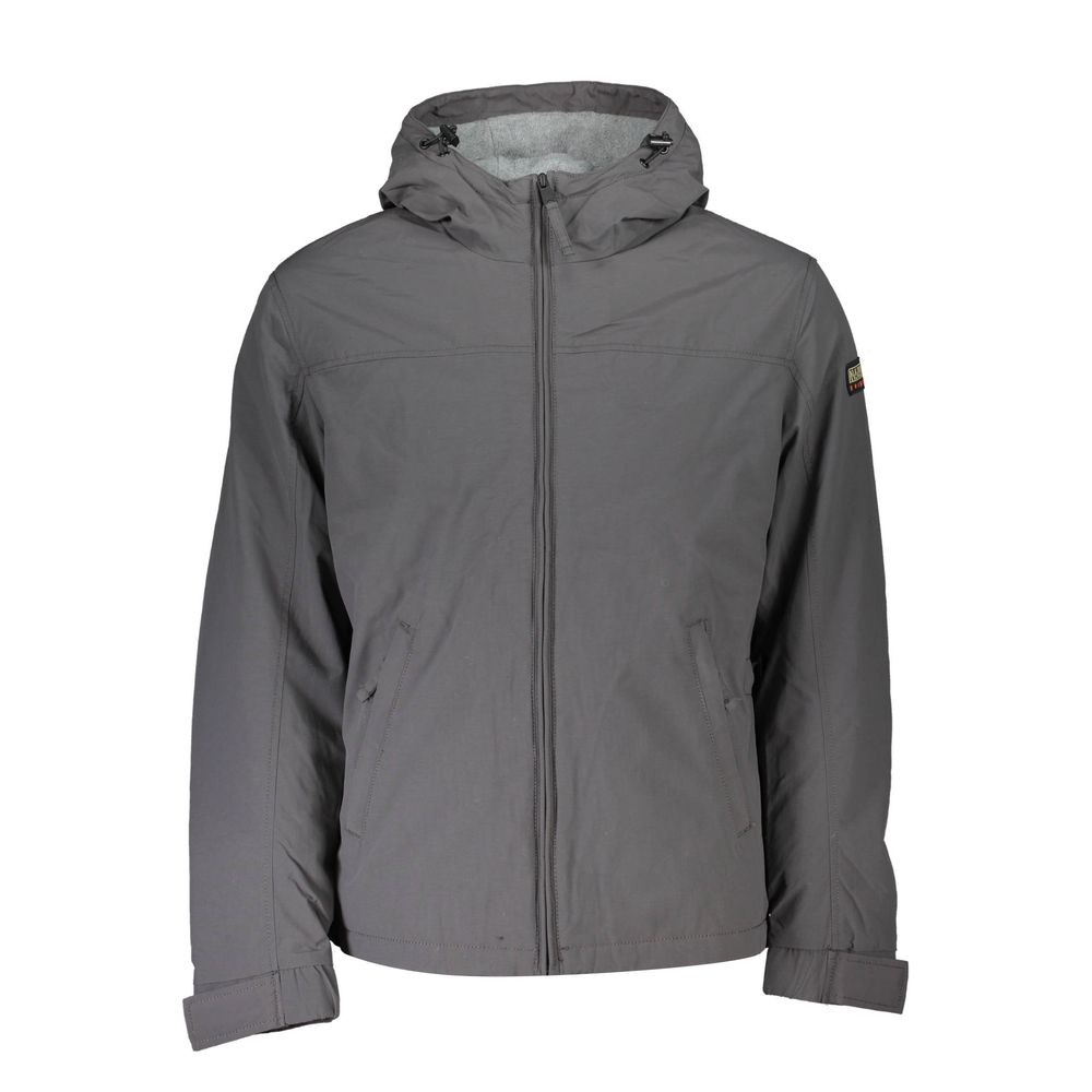 Napapijri Graue Polyamid Herren Jacke