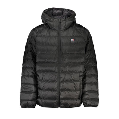 Tommy Hilfiger Elegante schwarze Kapuzenjacke