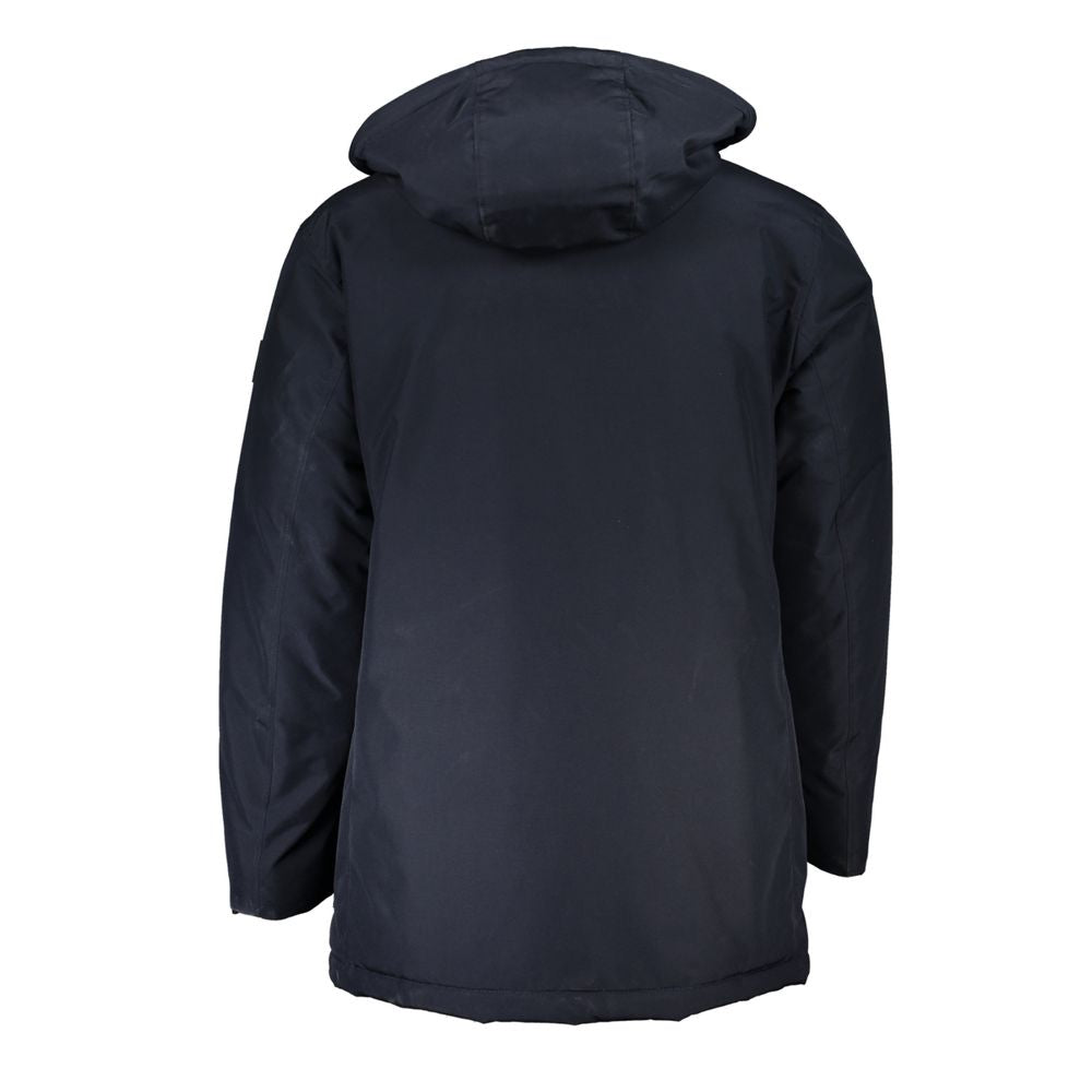 Hugo Boss Blaue Polyamid Herren Jacke
