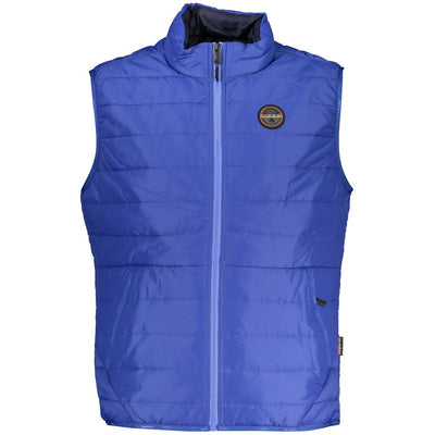 Napapijri Schlanke ärmellose Jacke mit Kontrastdetails