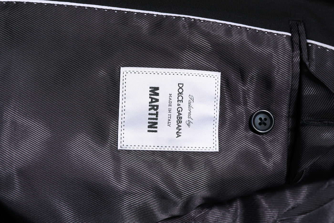 Dolce & Gabbana Dunkelblauer MARTINI Wollblazer Mantel Jacke