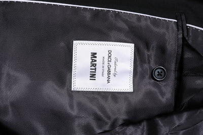 Dolce & Gabbana Dunkelblauer MARTINI Wollblazer Mantel Jacke