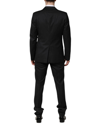 Dolce & Gabbana Dunkelgrauer MARTINI 2-tlg. einreihiger Anzug