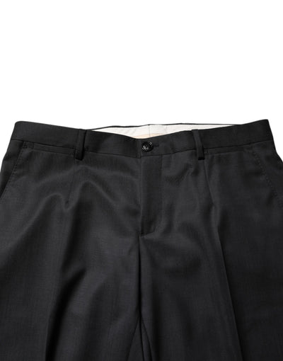 Dolce & Gabbana Dunkelgrauer MARTINI 2-tlg. einreihiger Anzug