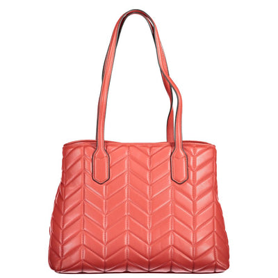 Mario Valentino Rote Polyethylen Frauen Handtasche