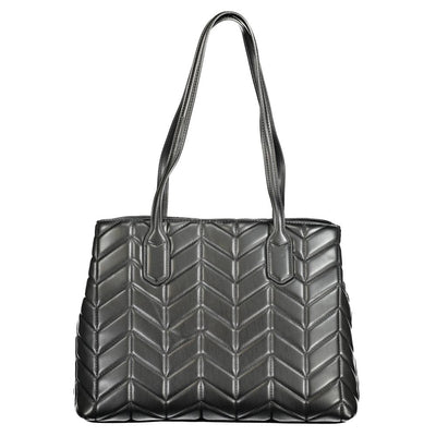 Mario Valentino Schwarz Polyethylen Frauen Handtasche
