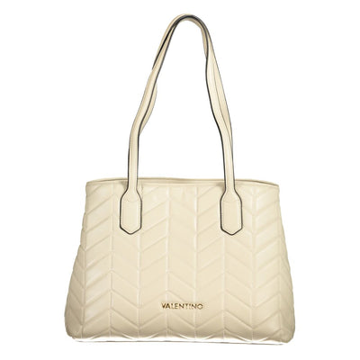 Mario Valentino Beige Polyethylen Frauen Handtasche