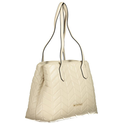 Mario Valentino Beige Polyethylen Frauen Handtasche