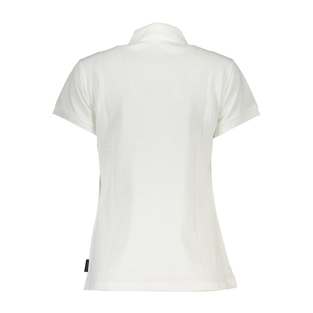 North Sails Weißes Baumwoll-Poloshirt für Frauen