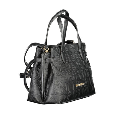 Mario Valentino Schwarze Polyethylen-Handtasche