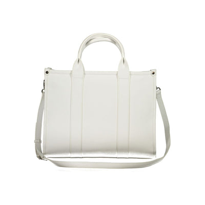 Mario Valentino Handtasche aus weißem Polyethylen