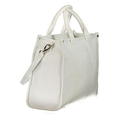 Mario Valentino Handtasche aus weißem Polyethylen