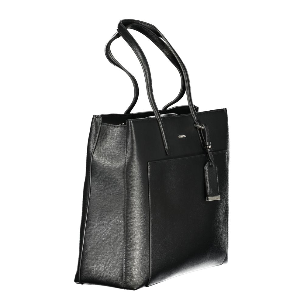Calvin Klein Schwarz Polyethylen Frauen Handtasche