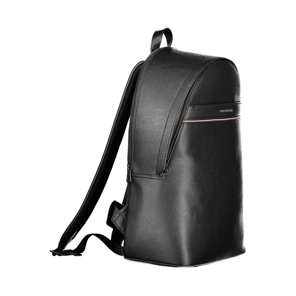 Tommy Hilfiger Schwarzer Polyester-Rucksack für Männer