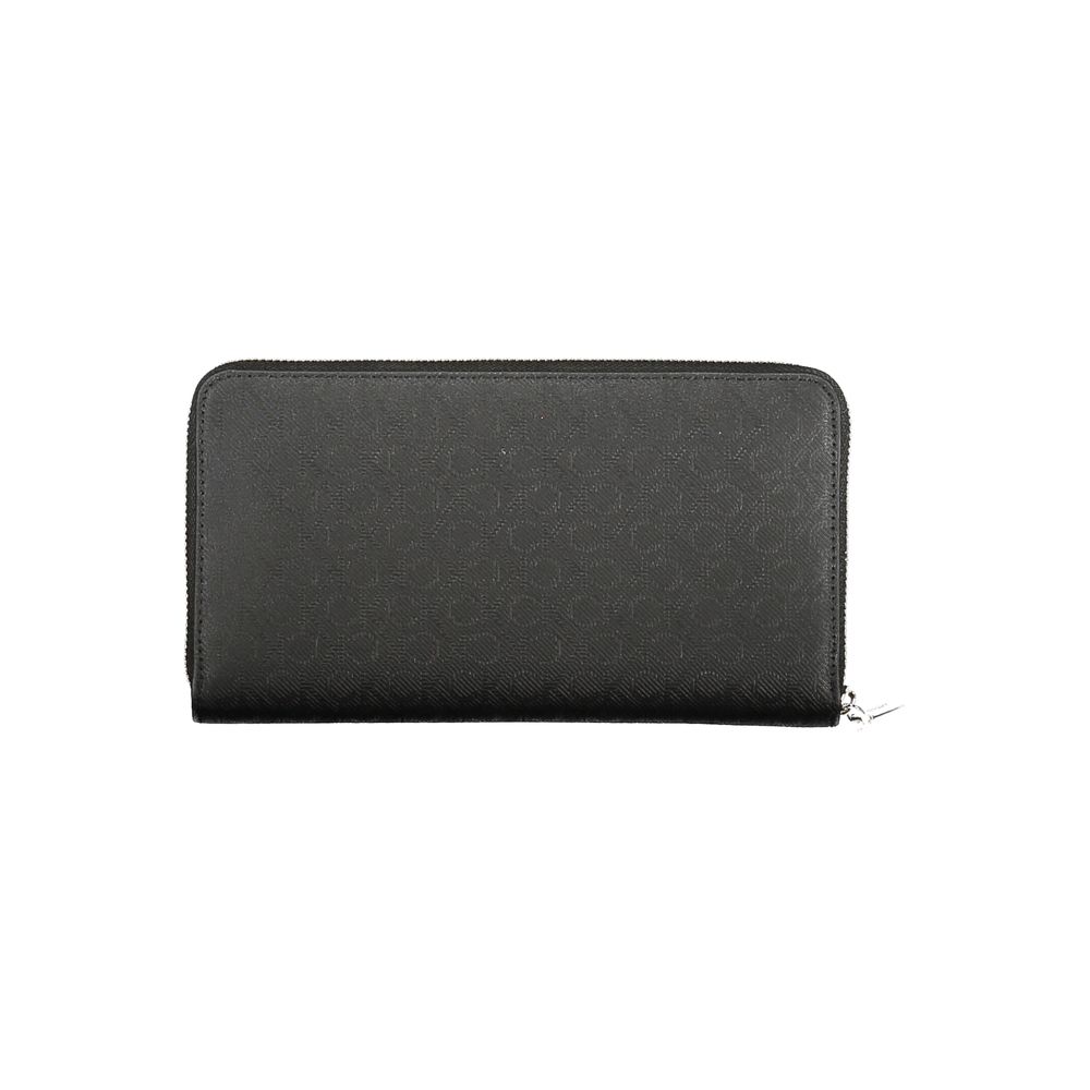 Calvin Klein Schwarzes Polyester Portemonnaie für Frauen