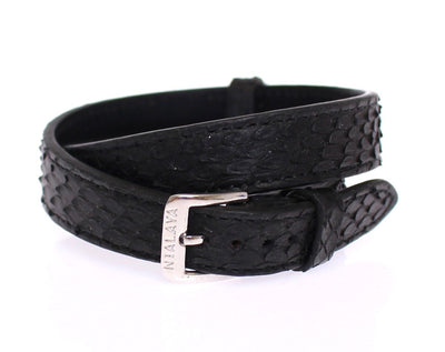 Nialaya Schlangenhaut CZ LOVE 925 Silberarmband