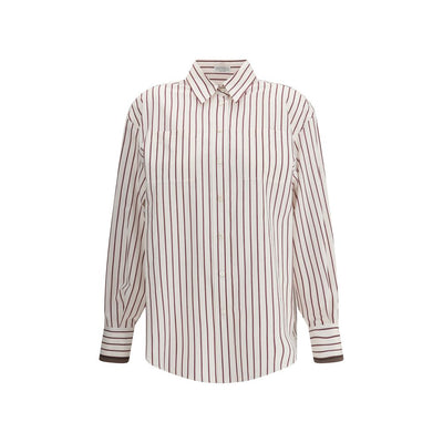 Brunello Cucinelli Gestreiftes Hemd