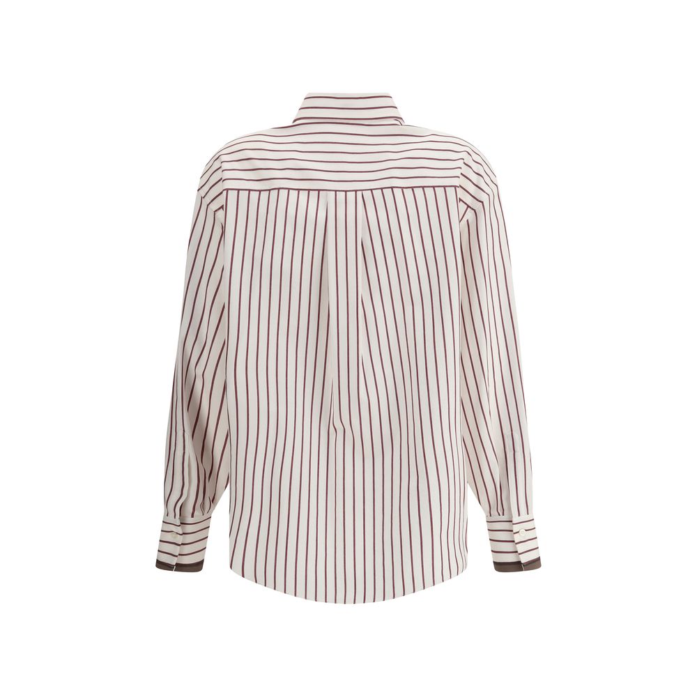 Brunello Cucinelli Gestreiftes Hemd