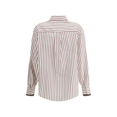 Brunello Cucinelli Gestreiftes Hemd
