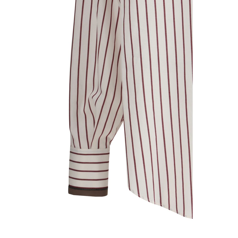 Brunello Cucinelli Gestreiftes Hemd