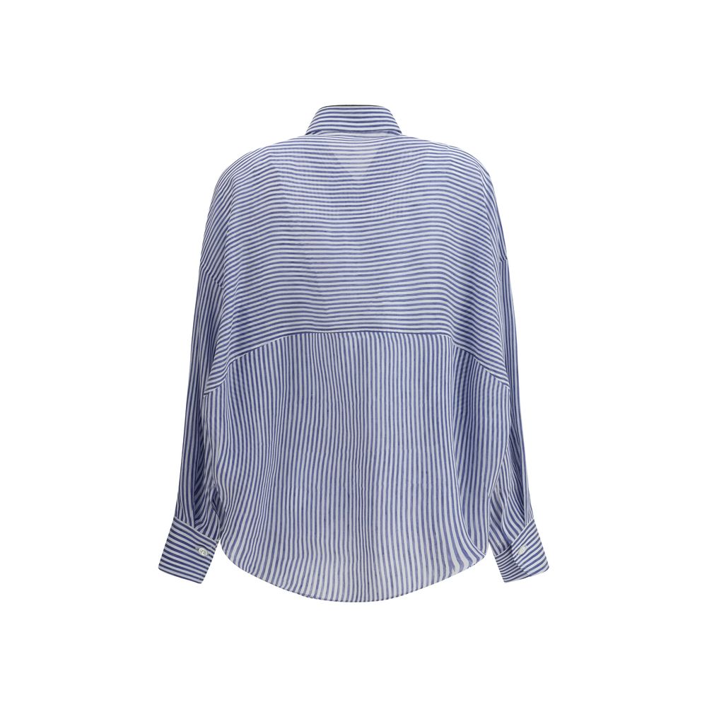 Brunello Cucinelli Gestreiftes Hemd
