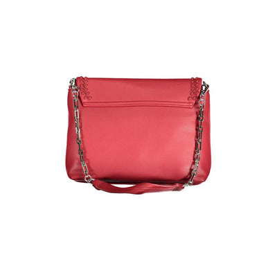 BYBLOS Rote Polyethylen Frauen Handtasche