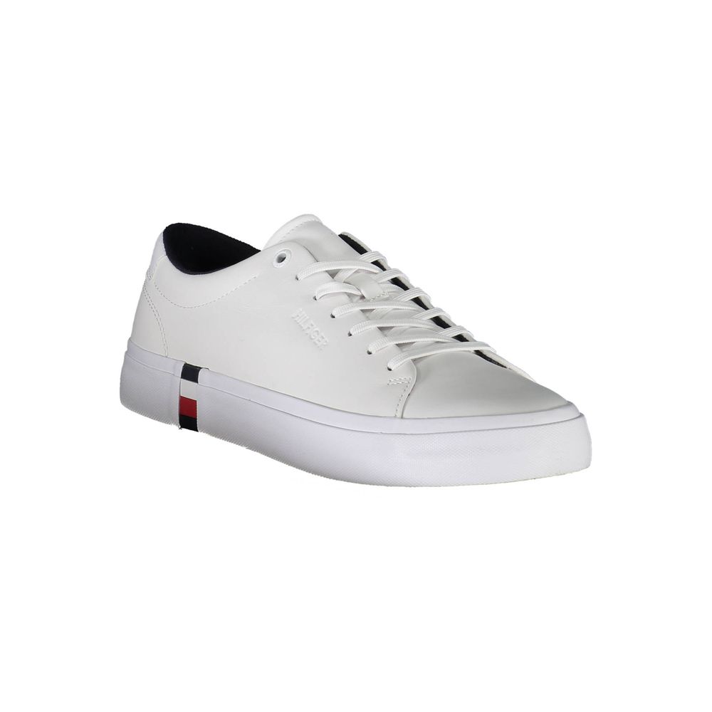 Tommy Hilfiger Weißes Leder Herren Sneaker