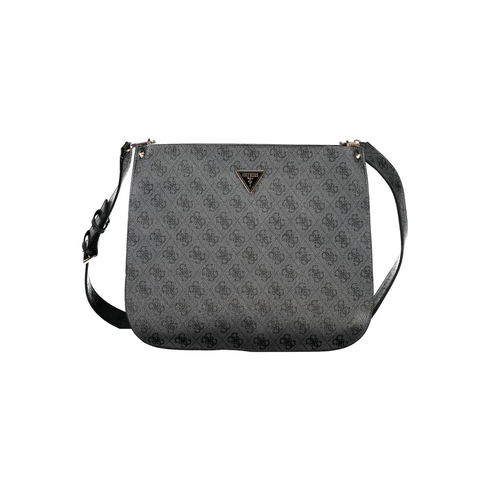 Guess Jeans Schwarze Polyethylen-Handtasche
