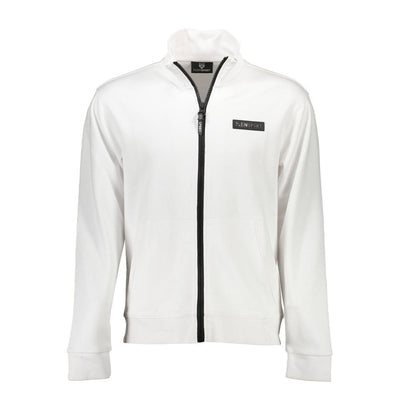 Plein Sport Weißer Baumwollpullover für Männer