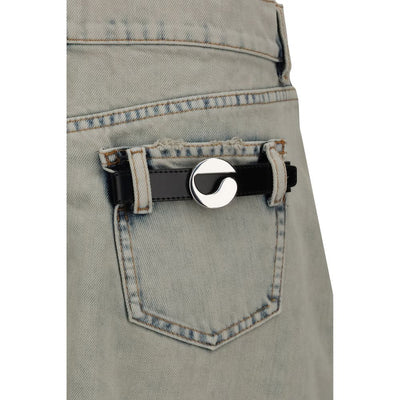 Coperni Asymmetrischer Denim-Minirock