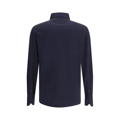Brunello Cucinelli Seidenjersey mit langen Ärmeln