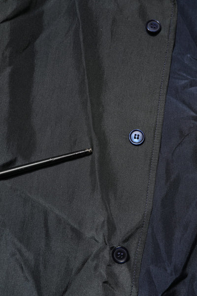 Dolce & Gabbana Schwarz Seide Kurze Ärmel Männer Casual Shirt