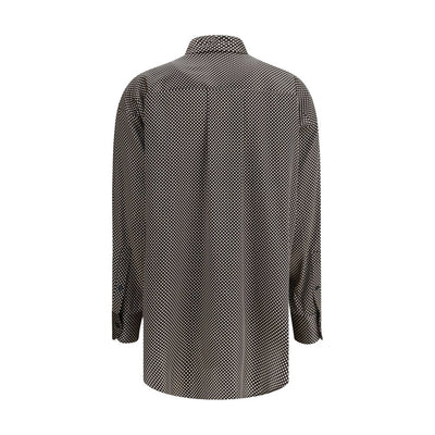 Tom Ford Seiden-Polka-Dot-Hemd