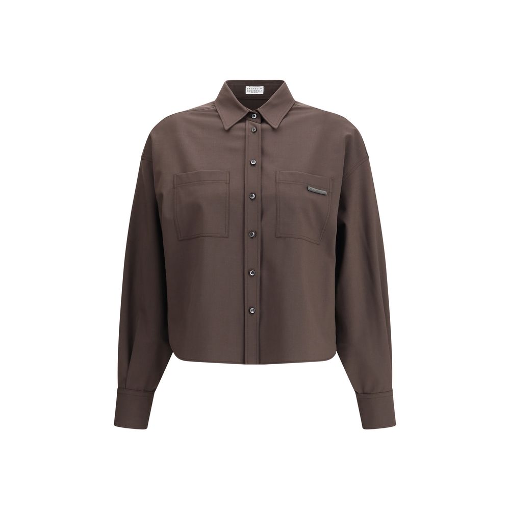 Brunello Cucinelli Wollhemd